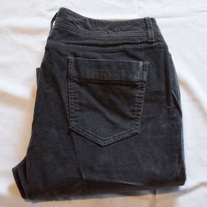 BANANA REPUBLIC Gray Corduroy Pants - Women's Classic Flared Leg